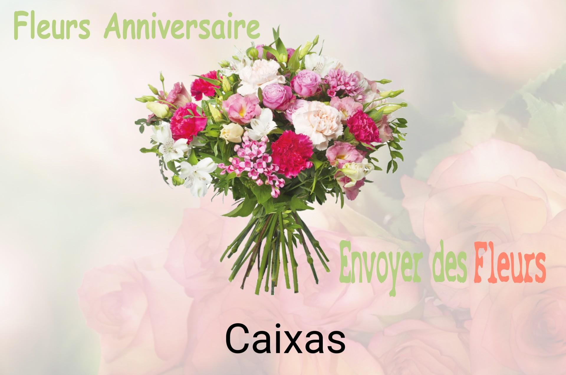 Bouquet de fleurs d’anniversaire livré à Caixas